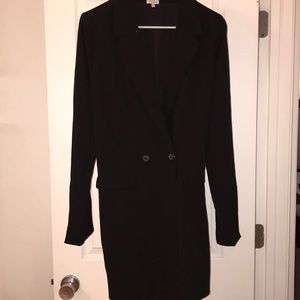 Black Blazer Dress